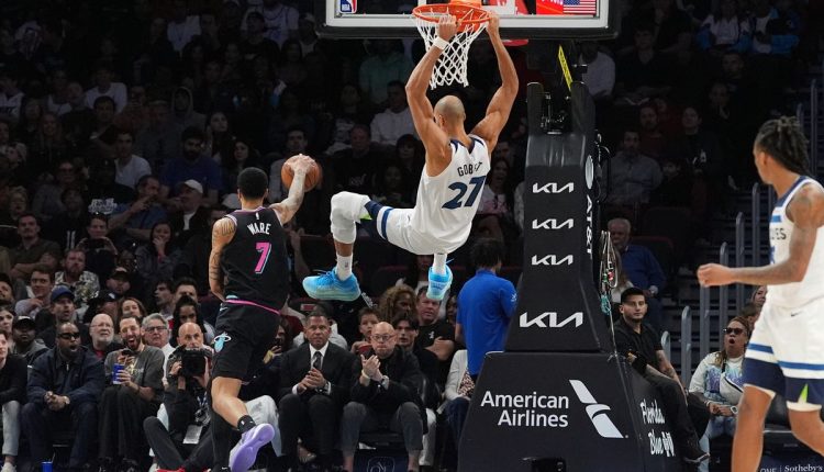 Timberwolves Heat Basketball