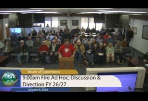 Community members speak in favor of fire services