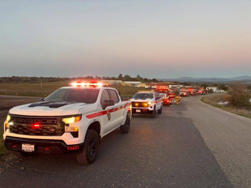 Response to Pacific Ultrapower in Chinese Camp - Tuolumne County Fire Image