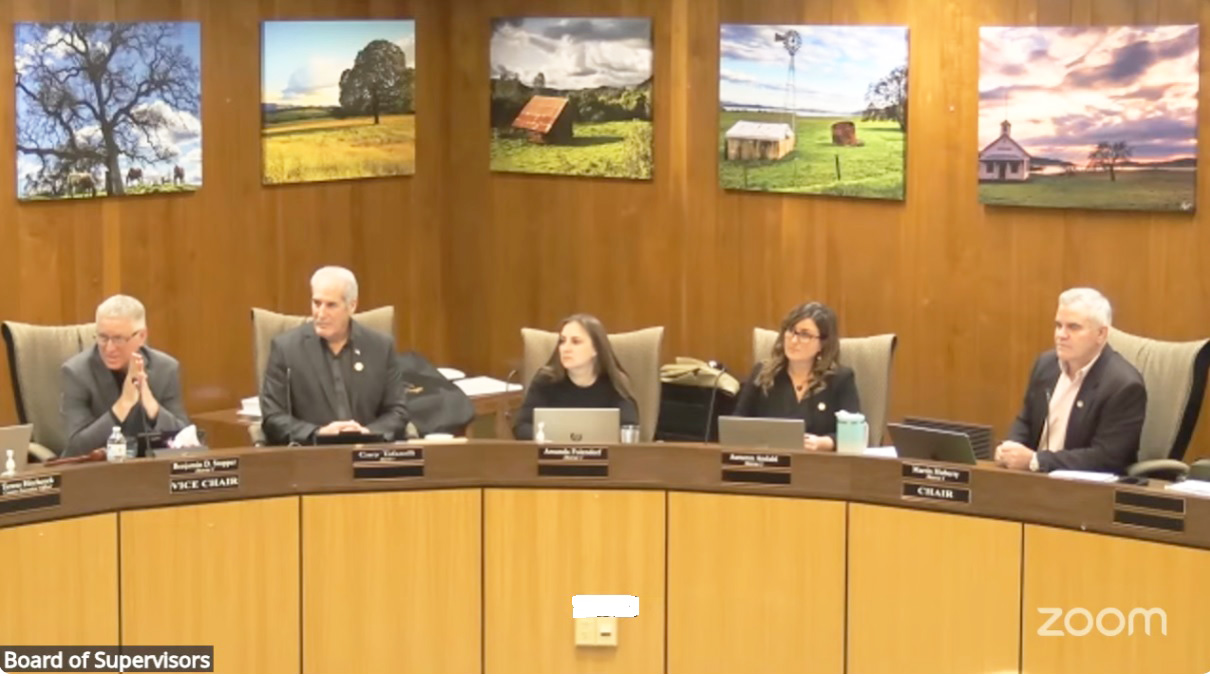 Stopper Picked To Lead Calaveras Supervisors In 2026