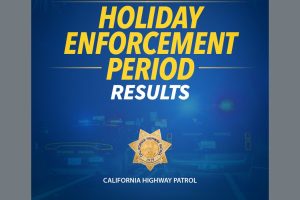 CHP Holiday Enforcement Period Results graphic