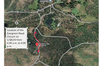 Evergreen Road Closure