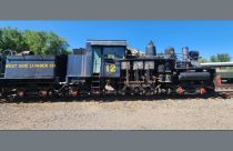 Historic Shay #12 coming home to Yosemite area of California—Photo by Trevor Chung