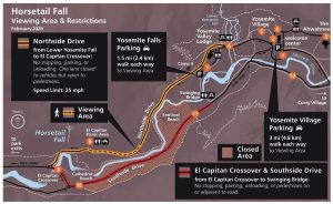 Horsetail Fall Special Parking Restrictions
