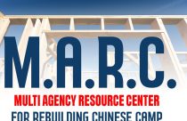 Multi-Agency Resources Center for Rebuilding Chinese Camp event—TCPW graphic