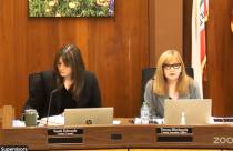 Calaveras CEO Teresa Hitchcock speaks to the Board of Supervisors