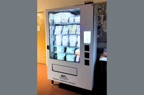 Tuolumne County Public Health vending machine -- TCPH photo