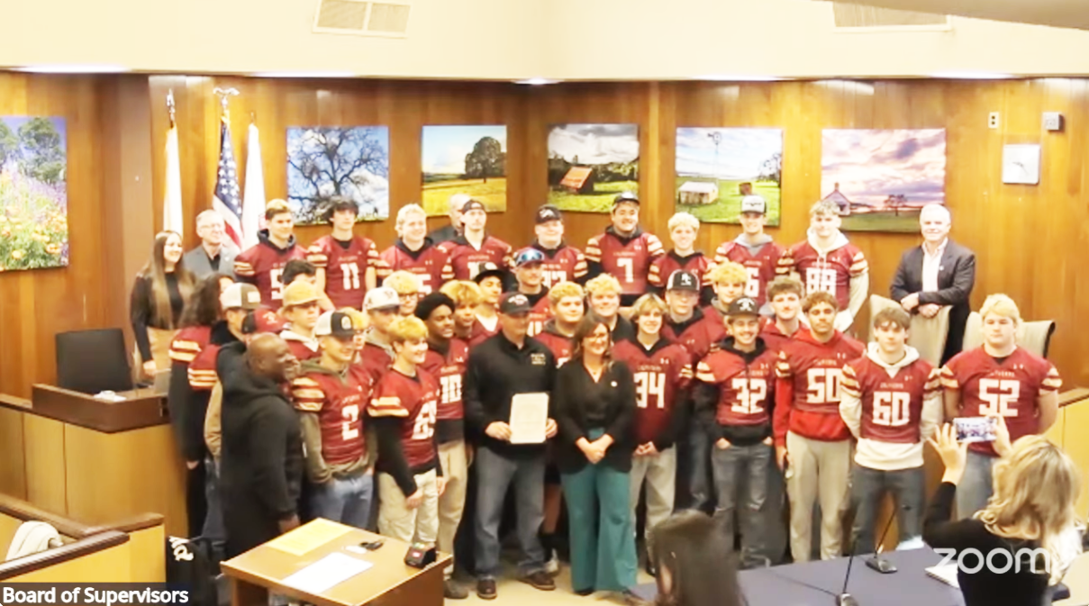 Calaveras Football Team Celebrated Following Historic Season