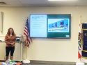 Vanessa Barberis of Waste Management address TC Business Council