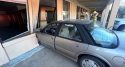 East Sonora business struck by vehicle—CHP photo