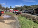Crash with multiple vehicles involved on Highway 108 and Sunshine road in Sonora—CAL Fire TCU photo