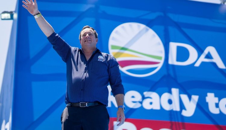 South Africa Steenhuisen Reelection