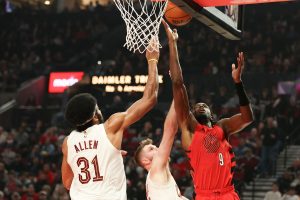 Cavaliers Trail Blazers Basketball