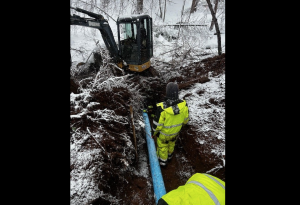 TUD Crews working in Cedar Ridge
