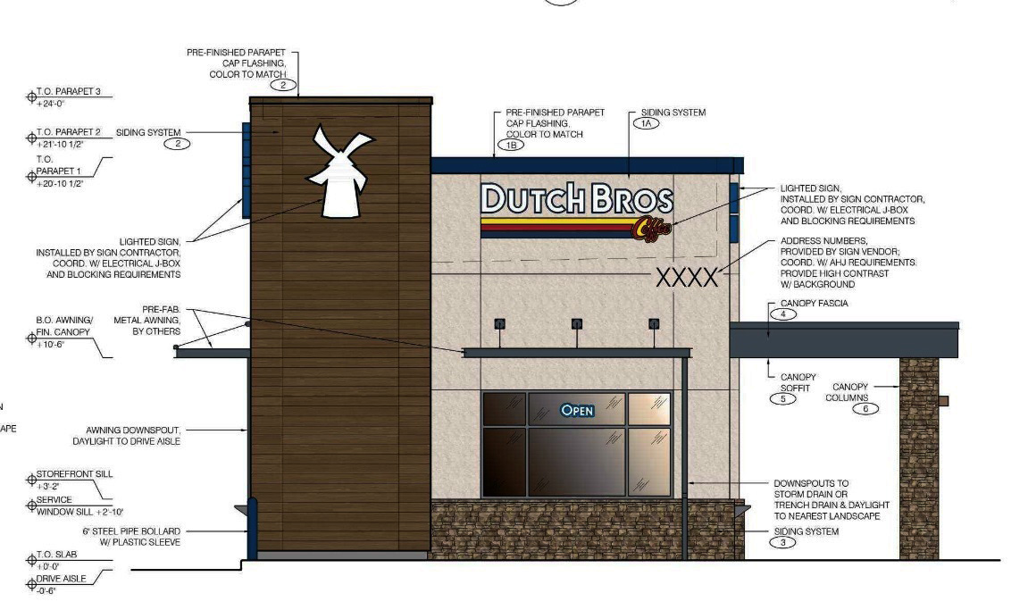 Plans Approved For Dutch Bros, And New Oil Change Facility, In Sonora