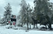 Snow at Summerville High School