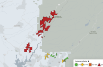 Tuesday storm power outages