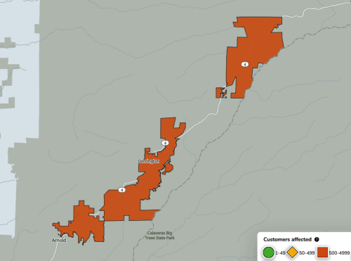 Dorrington Power Outage