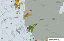 Wednesday widespread power outages
