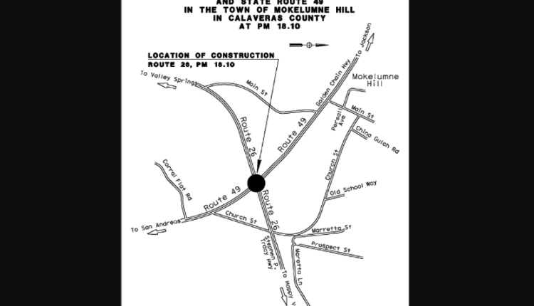 Mokelumne Hill Roundabout