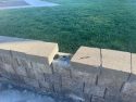Tuolumne Park and Recreation District vandalism found in Depot Park and theater in Tuolumne—District photo