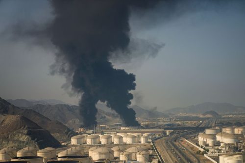 APTOPIX Emirates Iran US Israel