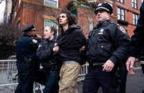 APTOPIX Gracie Mansion Protests