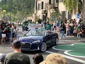 Tom Eising, retired educator and coach, Grand Marshal of Murphys Irish Day Parade