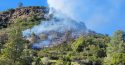 Cataract Fire Near Vallecito - CAL Fire Image