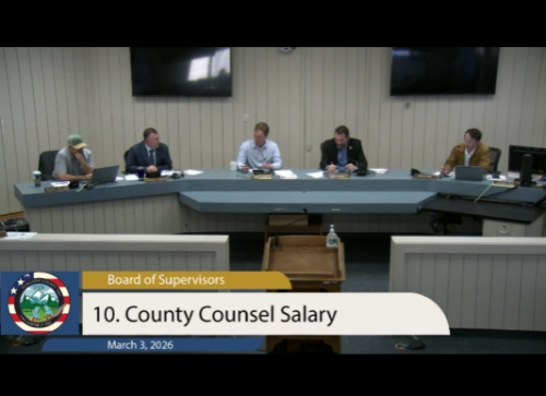 County Counsel Salary Vote
