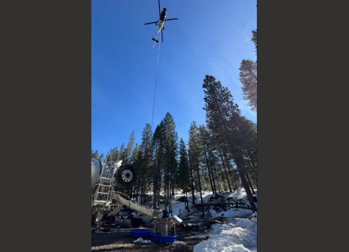 Emergency repairs on the Tuolumne Main Canal