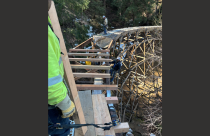 Tuolumne Main Canal Work