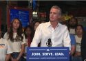 Newsom speaks about housing non-compliance during press conference