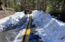 Plow crews working on HWY 108/Sonora Pass—Caltrans Dist. 10 photo