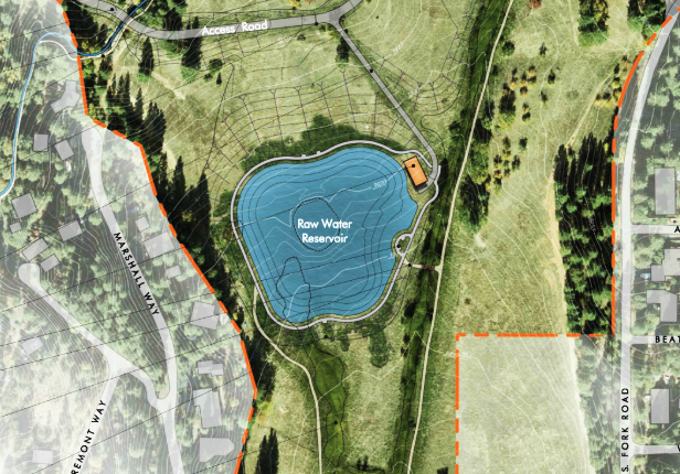Proposed Sierra Pines Water Reservoir