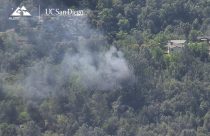 Structure fire in Jamestown on Golf Links Road == PG&E live camera