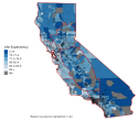life expectancy by county