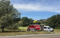 Air Ambulance assists man who fell from roof in Valley Springs