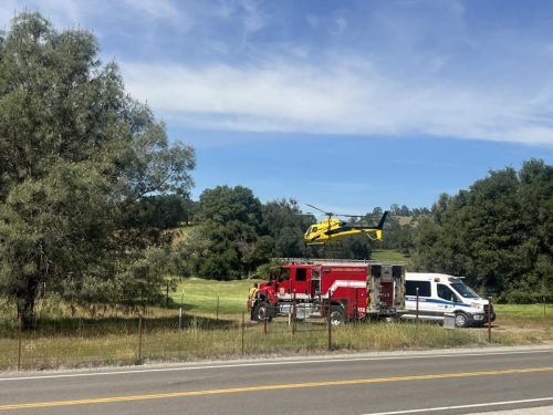 Air Ambulance assists man who fell from roof in Valley Springs
