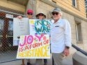 No Kings Protest in Sonora - Photo by Tracey Petersen