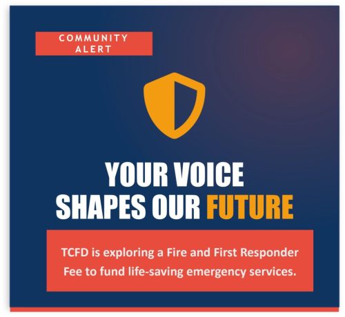 Tuolumne County Fire survey regarding user fees—TCFD graphic