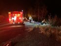Crash and rope rescue on New Priest Grade in the Groveland area of Tuolumne County—TCFD photo