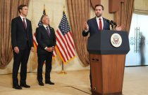 APTOPIX Pakistan US Iran Vance