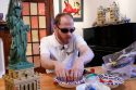 Legos Building Blind