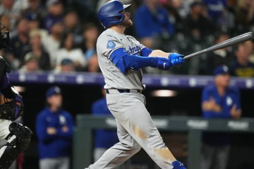 Dodgers Rockies Baseball