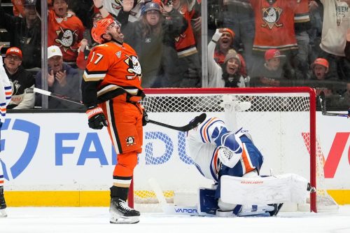 Oilers Ducks Hockey