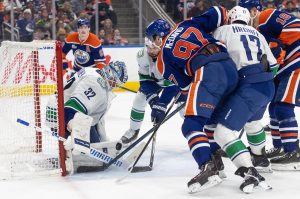 Canucks Oilers Hockey