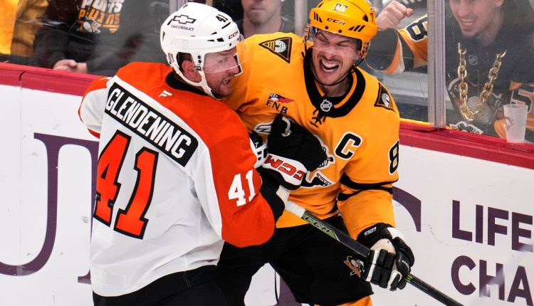 Flyers Penguins Hockey