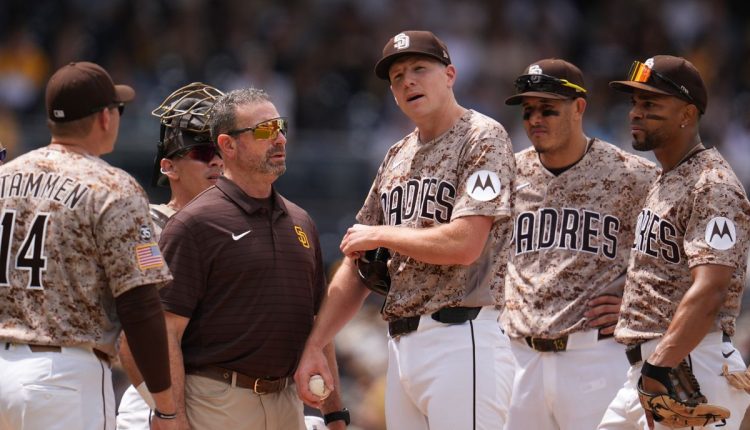 Rockies Padres Baseball