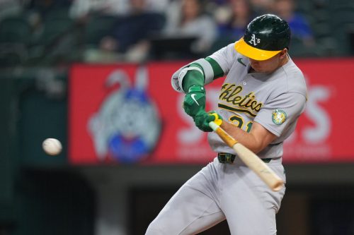 Athletics Rangers Baseball